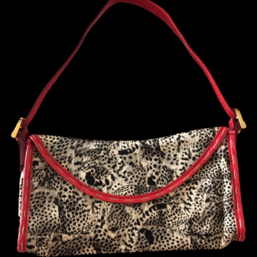 Iceberg leopard print purse